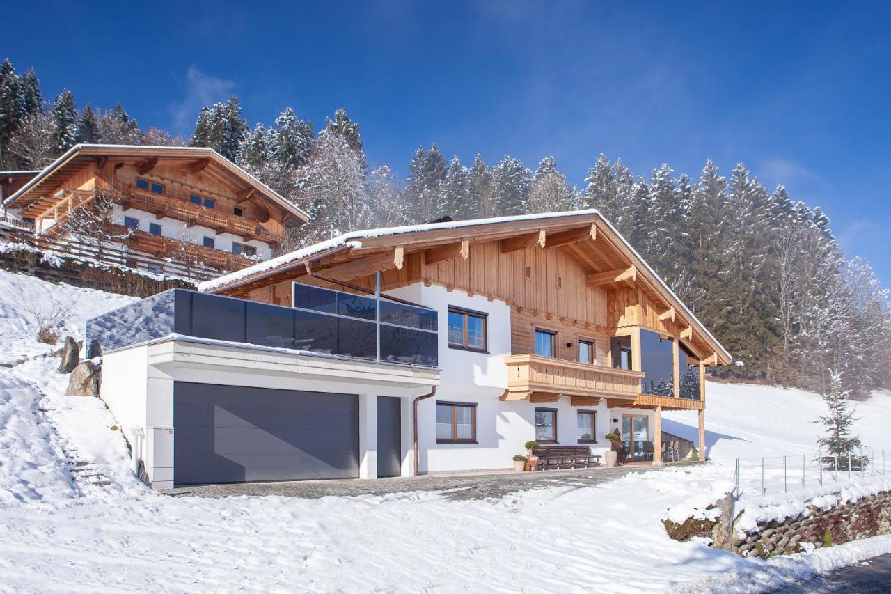 Вілла "Chalet Bergzeit" Ferienhaus Mit Sauna & Wellness Фюгенберг Екстер'єр фото